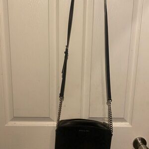 Michael Kors Black Shoulder Bag with Chain Strap